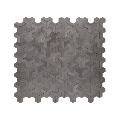 Crédence adhésive | Trifold 3D Anthracite | 30,3×28 cm