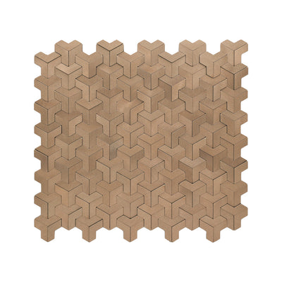 Crédence adhésive | Trifold 3D Naturel | 30,3×28 cm