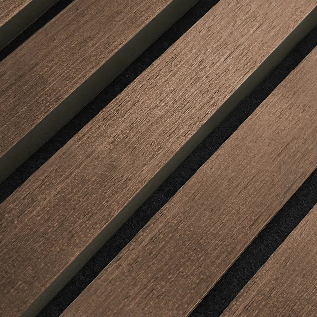 Panneau acoustique en bois | Chêne Fumé | De première qualité