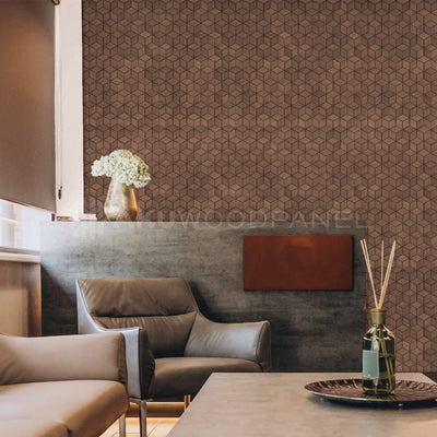 3d wandpaneel lobelia rust copper 1