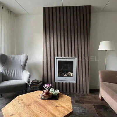 Panneau acoustique en bois | Noyer | De première qualité