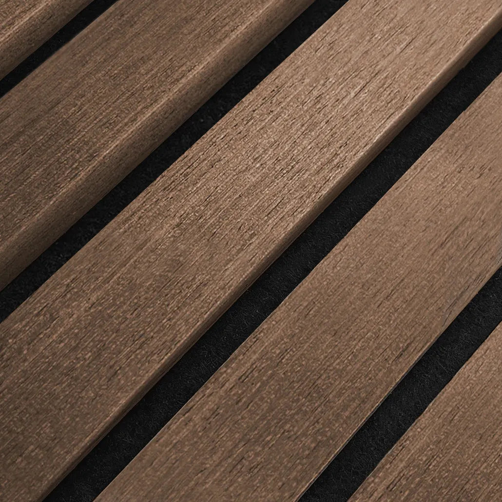 Panneau acoustique en bois | Chêne Fumé | De première qualité