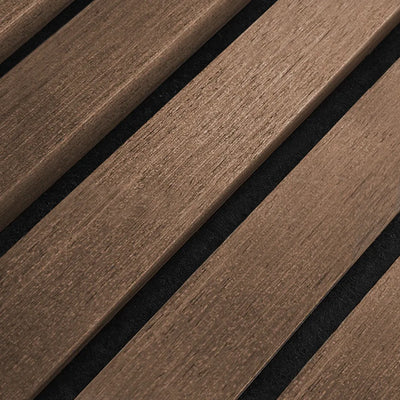 Panneau acoustique en bois | Chêne Fumé | De première qualité