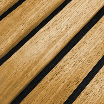Panneau acoustique en bois | Chêne Rustique | De première qualité