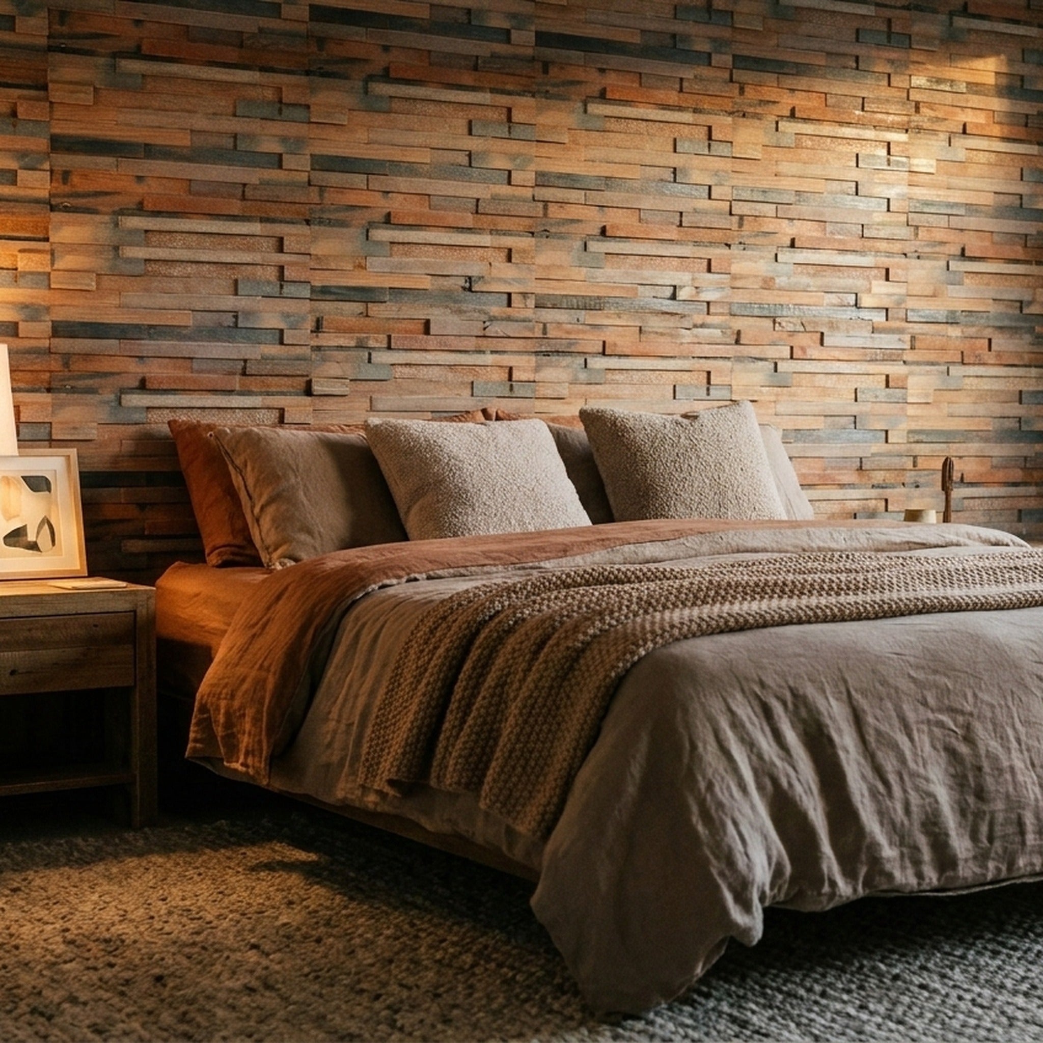 Panneau Bois Décoratif Mural | Shipwood XL | 30×60 cm