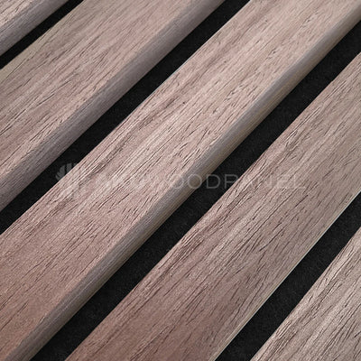 Panneau acoustique en bois | Noyer Rustique | De première qualité