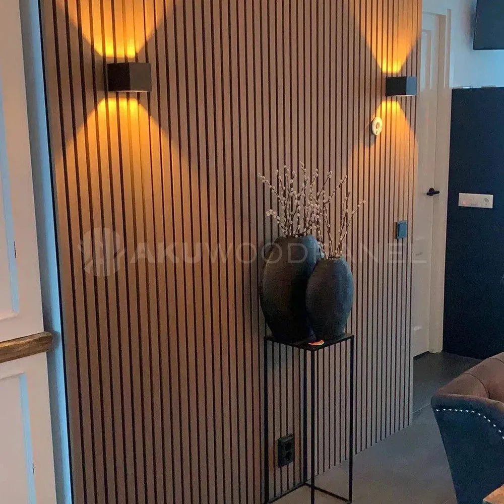 Panneau acoustique en bois | Chêne Fumé | De première qualité