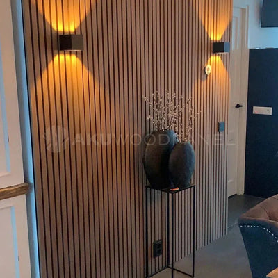 Panneau acoustique en bois | Chêne Fumé | De première qualité