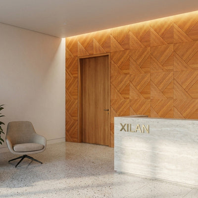 Panneau Bois Décoratif Mural | Xilan XL | 40×40 cm