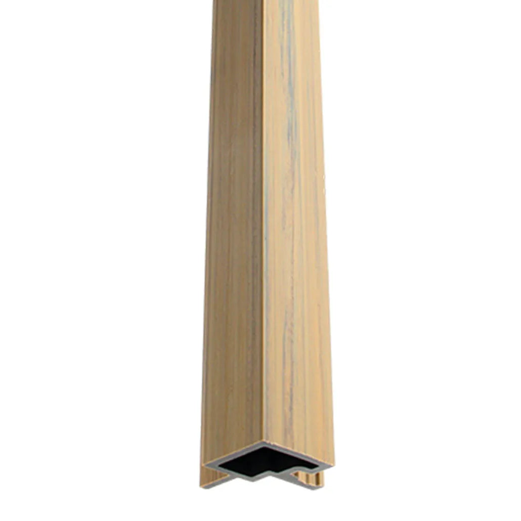 Cornière Panneau Extérieur Bouleau 290CM | Façade | Jardin | Texture Bois 3D
