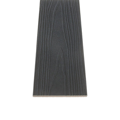 Planche de Bordure Panneau Bois Extérieur Noir 290CM | Façade | Jardin | Texture 3D