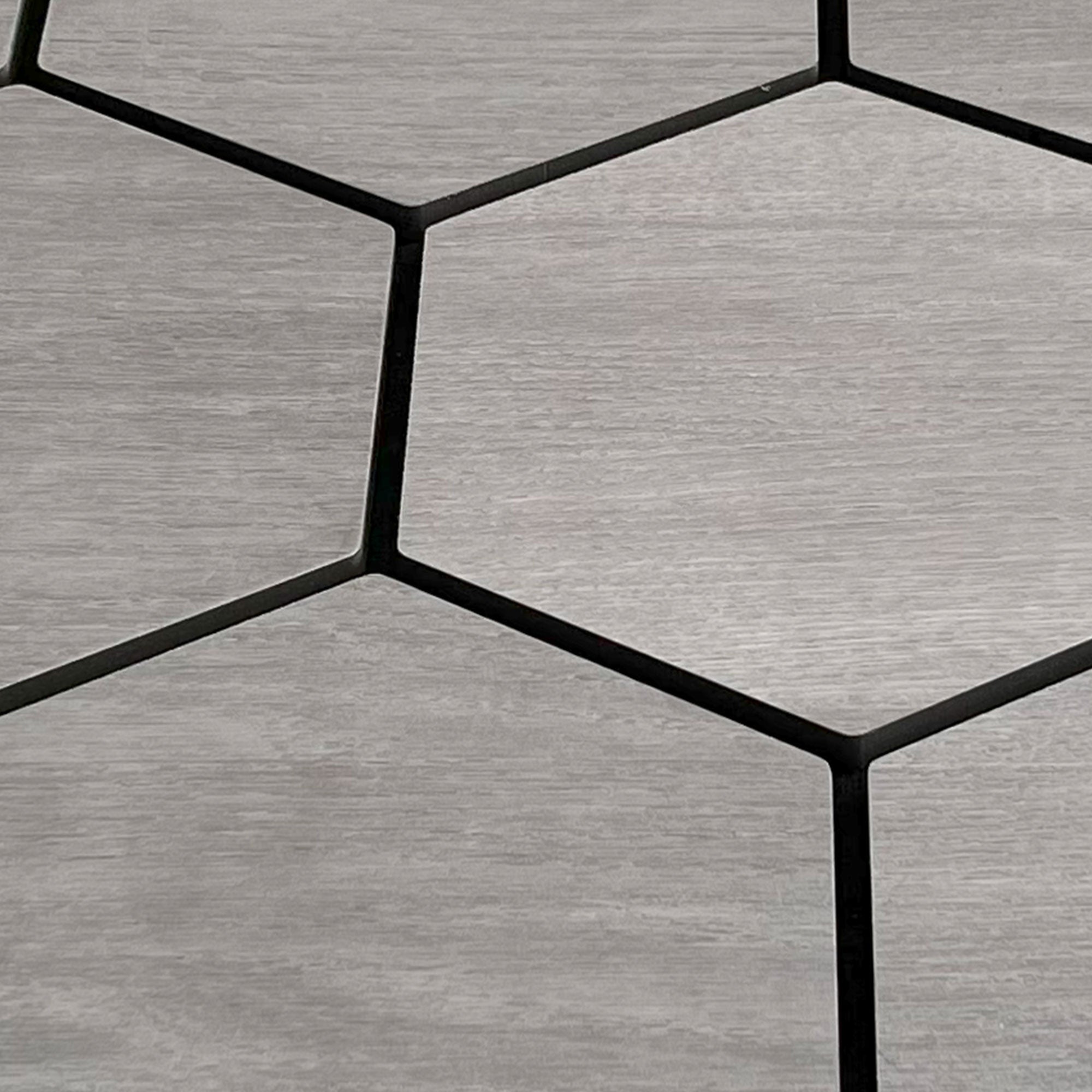Panneau Mural Hexagonal | Noyer Gris 81 cm | Acoustique