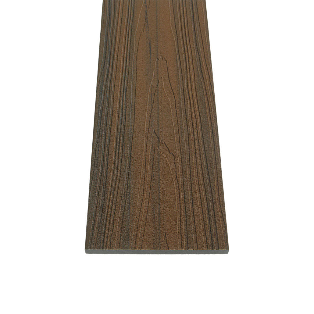 Planche de Bordure Panneau Bois Extérieur Chêne 290CM | Façade | Jardin | Texture 3D