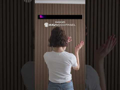 Panneau acoustique en bois | Mocca | De première qualité
