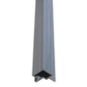 Cornière Panneau Bois Extérieur Gris Pierre 290CM | Façade | Jardin | Texture 3D