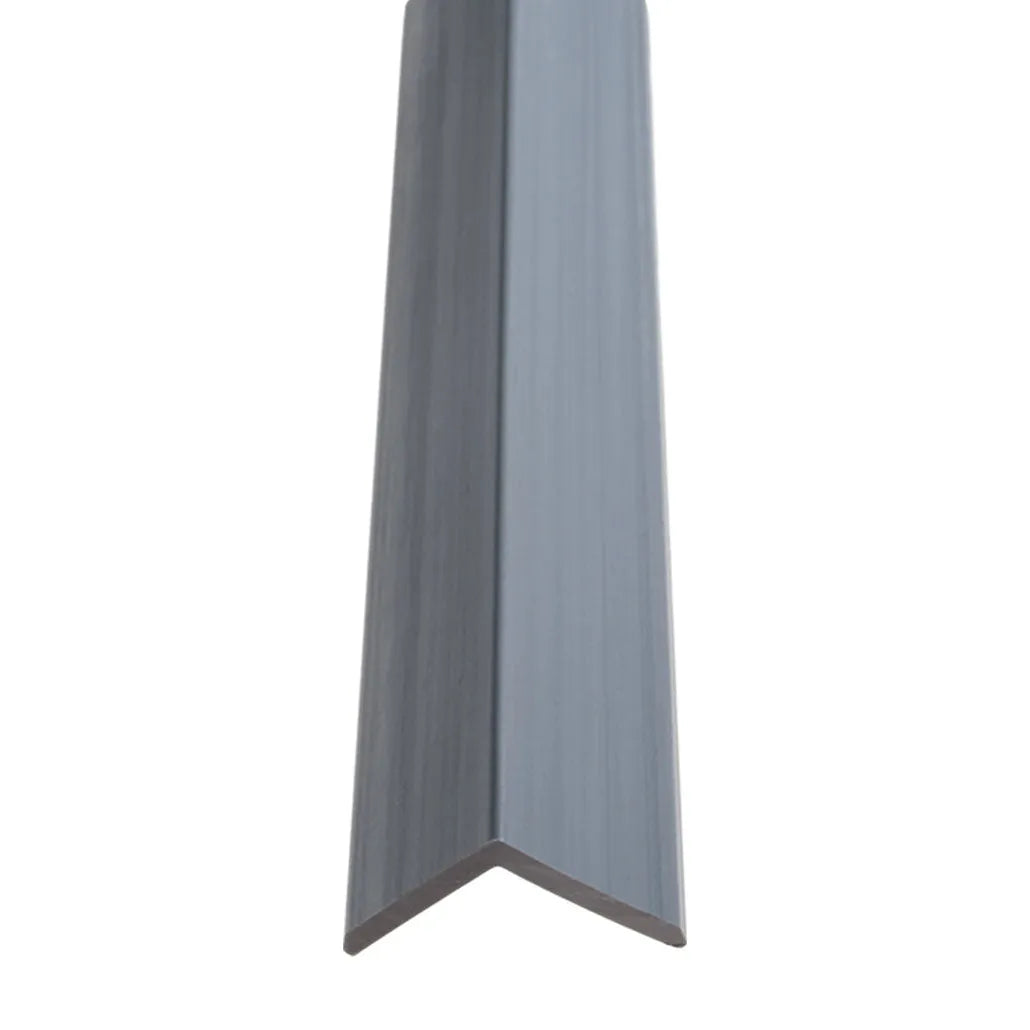 Profil de Finition Panneau Extérieur Gris Pierre 290CM | Façade | Jardin | Texture Bois 3D