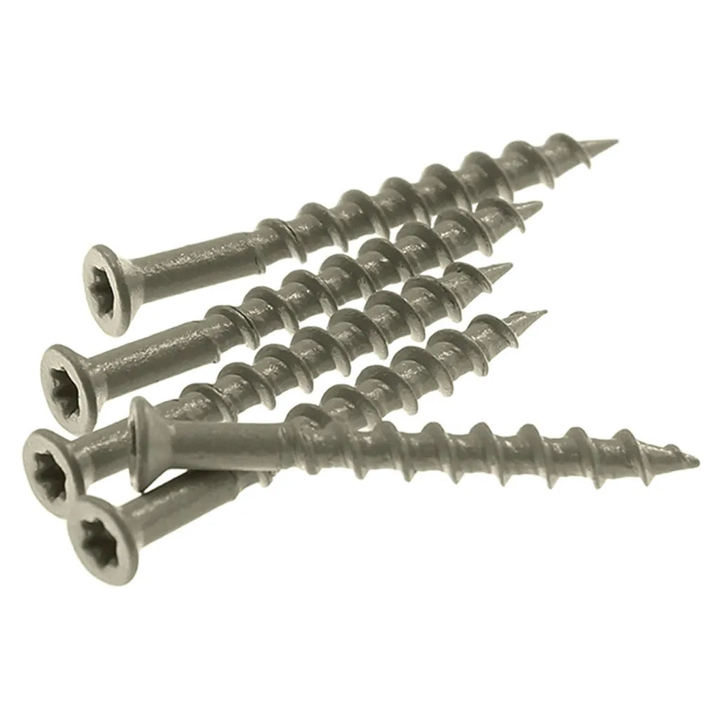 Vis Panneau Extérieur Gris Pierre - 100 pcs.